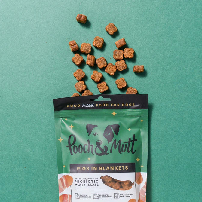 Pooch & Mutt Christmas Pigs In Blankets Meaty Treats