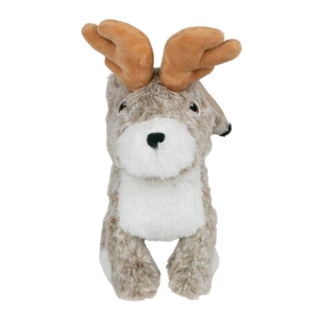 Tall Tails Animated Jackalope Plush Dog Toy