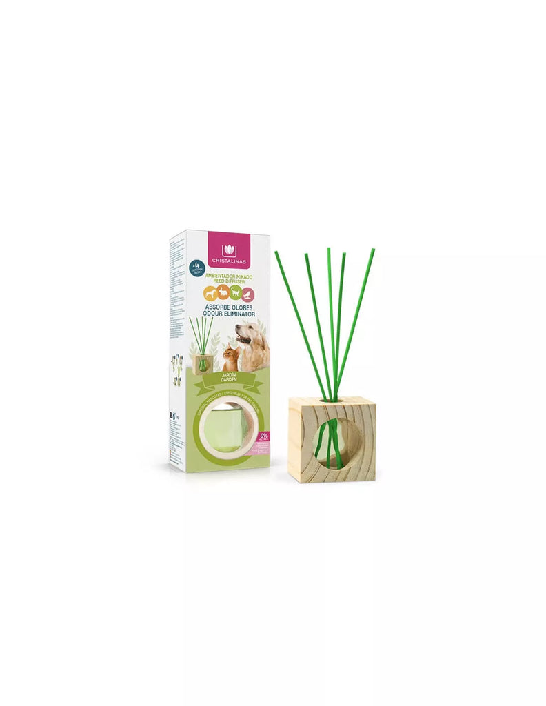 Cristalinas - Garden Pet Odour Eliminating Reed Diffuser