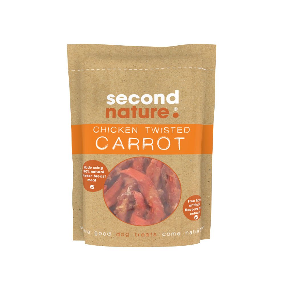 Second Nature Chicken Twisted Carrot Treats