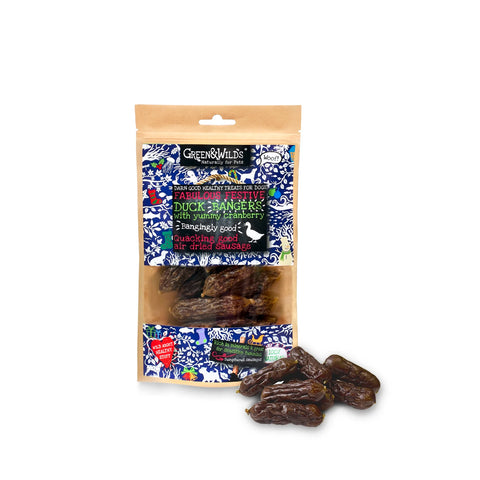 Green & Wilds Duck & Cranberry Christmas Bangers