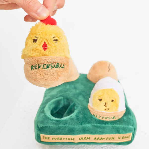 The Furryfolks AAA+ Egg Nose Work Toy