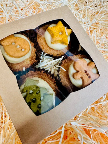 Life of Riley Festive Set of 4 Pupcakes Gift Box