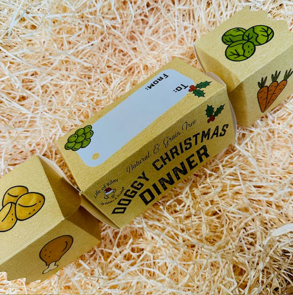 Life of Riley Doggy Christmas Roast Dinner Cracker