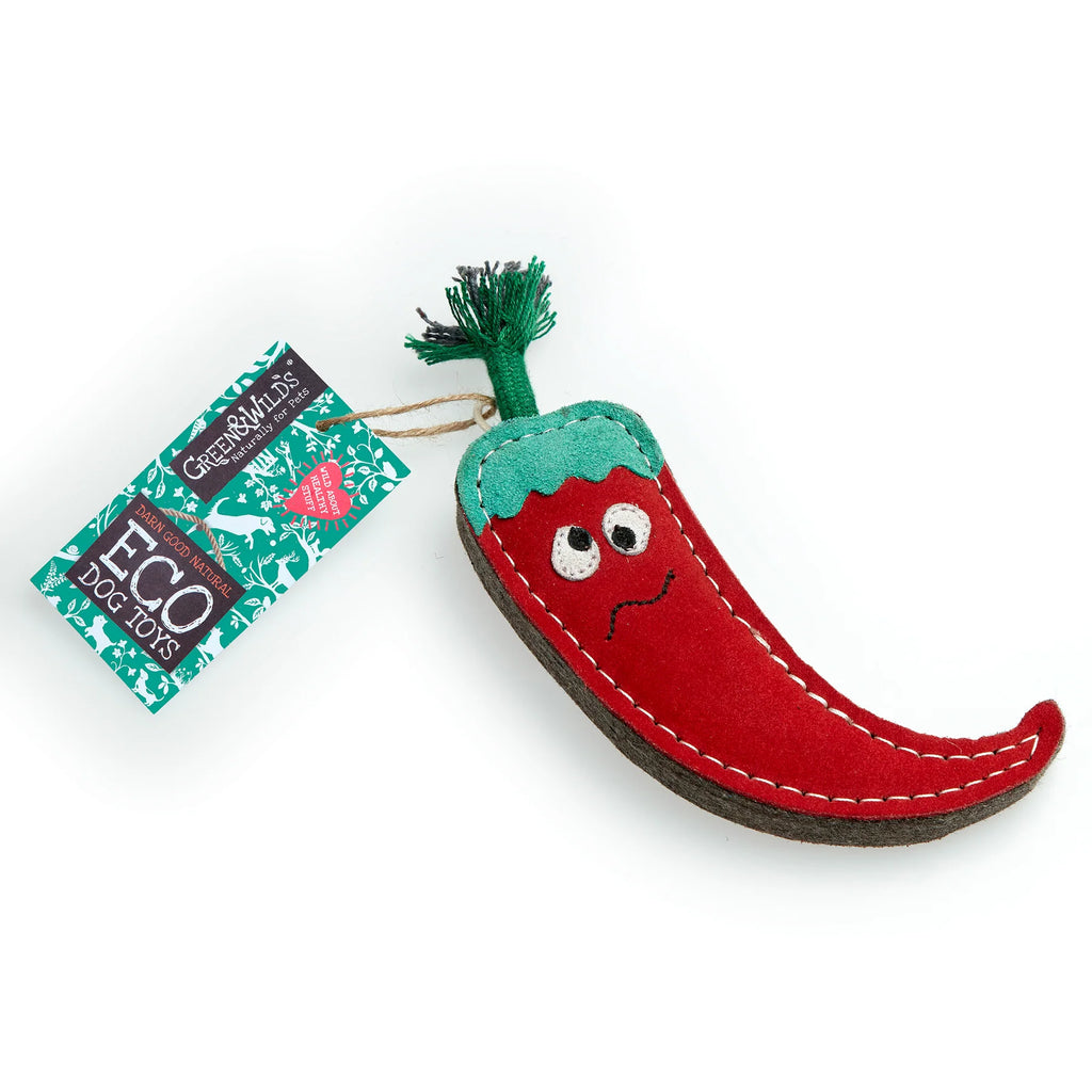 Green & Wilds Chad the Red Hot Chilli Pepper, Eco Toy
