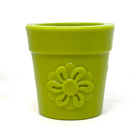 Sodapup Flower Pot Durable Rubber Treat Dispenser & Enrichment