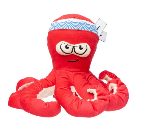 Fuzzyard Octo-Posse Dog Toy - Takoyaki