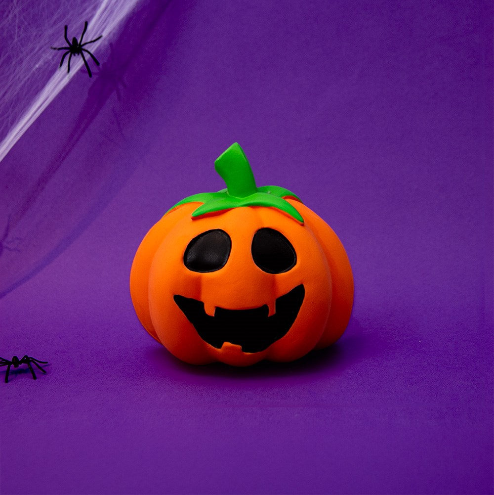 Great & Small Creepy Cuties Latex Pumpkin Dog Toy