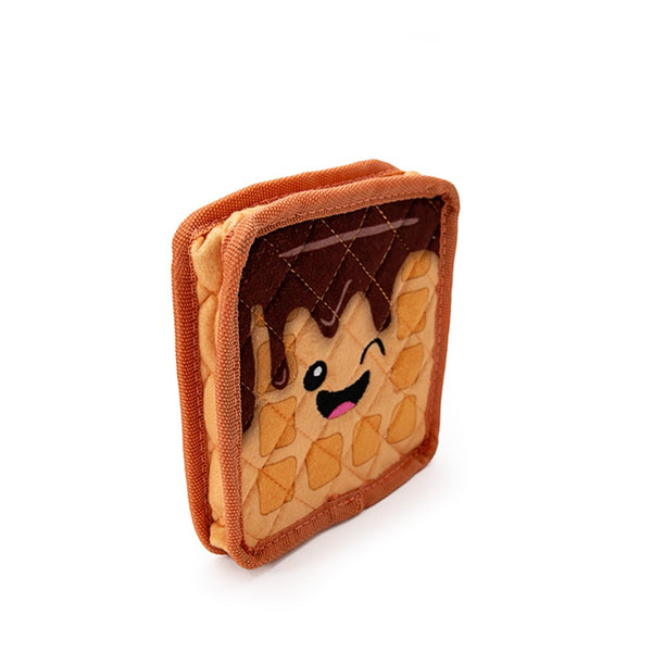 Great & Small Doggy Diner Breakfast Waffle Dog Toy