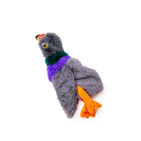 Great&Small Natural Instinct Flat Pigeon with Crinkle Toy