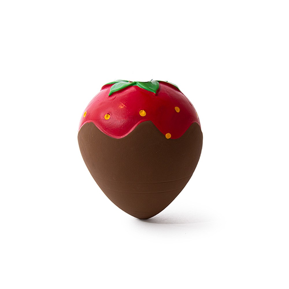 Great & Small Puppy Love Latex Strawberry Dog Toy