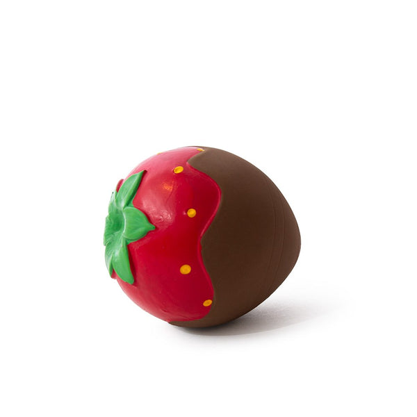 Great & Small Puppy Love Latex Strawberry Dog Toy
