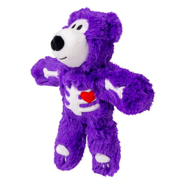 KONG Halloween Wild Knots Skeleton Bear Toy