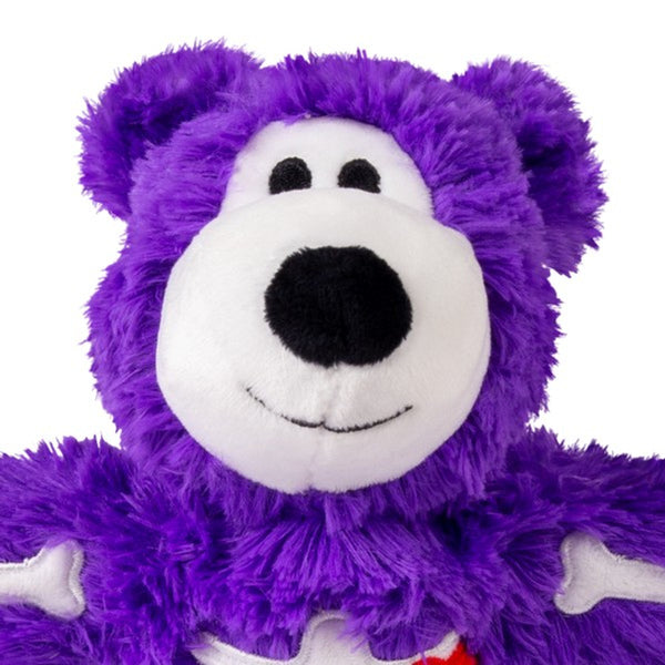 KONG Halloween Wild Knots Skeleton Bear Toy