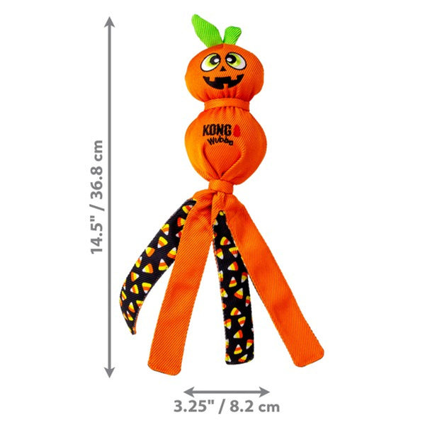 KONG Halloween Wubba Ballistic Pumpkin Toy