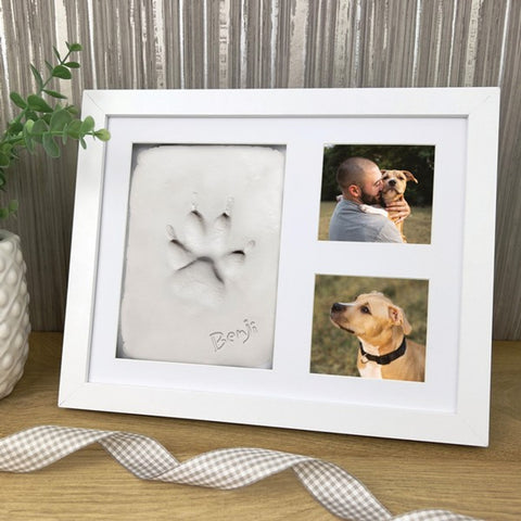 Oh So Precious Paw Print Clay Mould & Photo Frame Kit