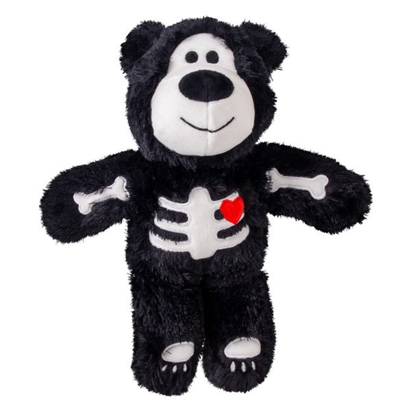 KONG Halloween Wild Knots Skeleton Bear Toy