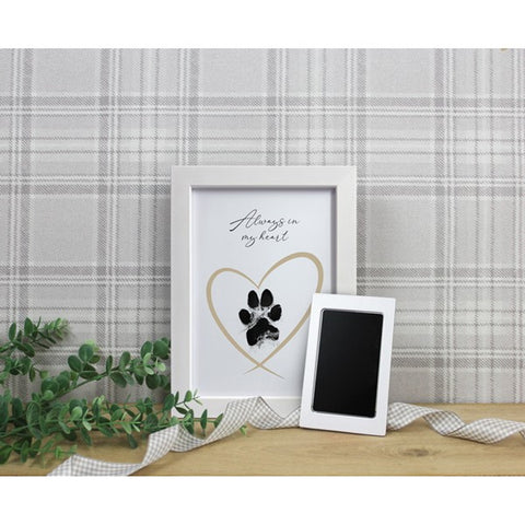 Oh So Precious Oh So Precious Paw Print Ink Picture Frame A5