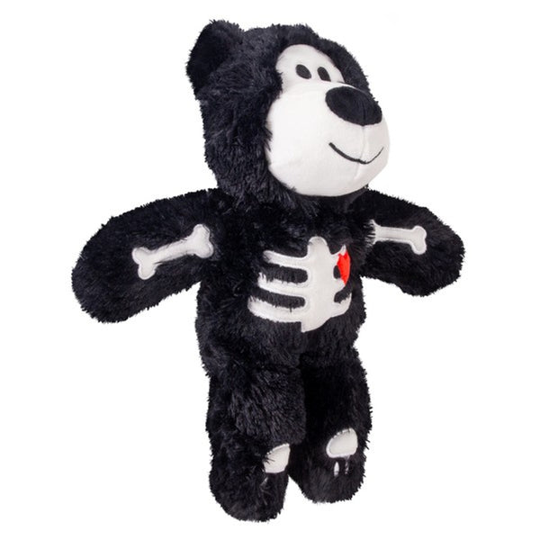 KONG Halloween Wild Knots Skeleton Bear Toy