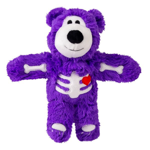 KONG Halloween Wild Knots Skeleton Bear Toy