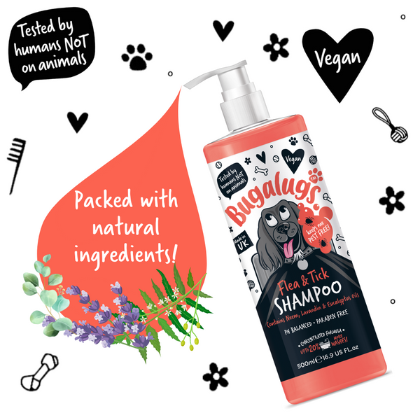 Bugalugs Flea & Tick Shampoo