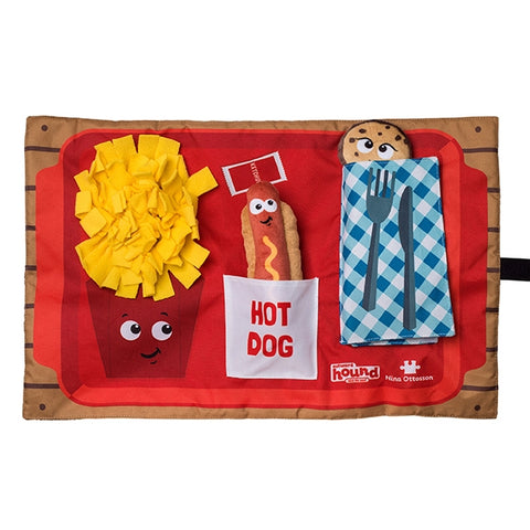 Nina Ottosson Activity Matz Fast Food Puzzle Mat Dog Toy