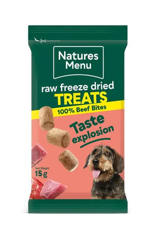 Natures Menu Freeze Dried Bites Beef