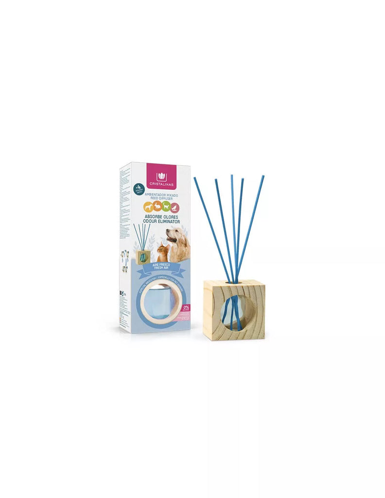 Cristalinas - Fresh Air Pet Odour Eliminating Reed Diffuser