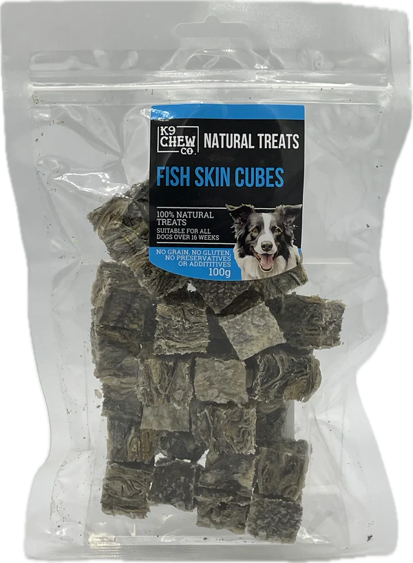 K9 Co. Cod Skin Fish Cubes