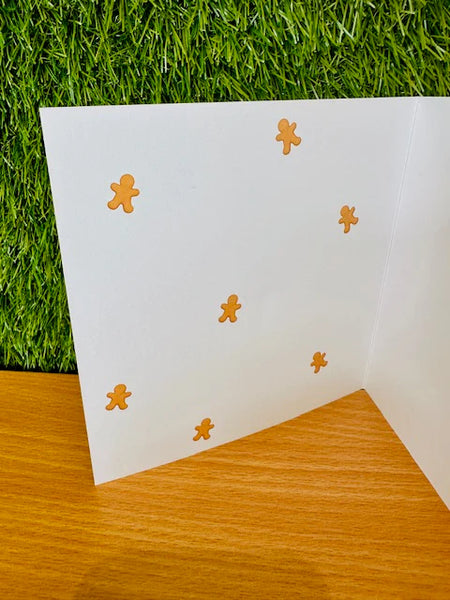 Life of Riley Treatings Greeting Card - Gingerbread Spiced Latte