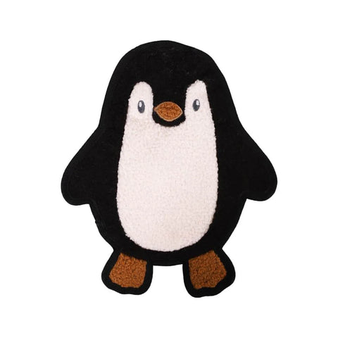 Rosewood Tufflove Christmas Flattie Penguin Dog Toy