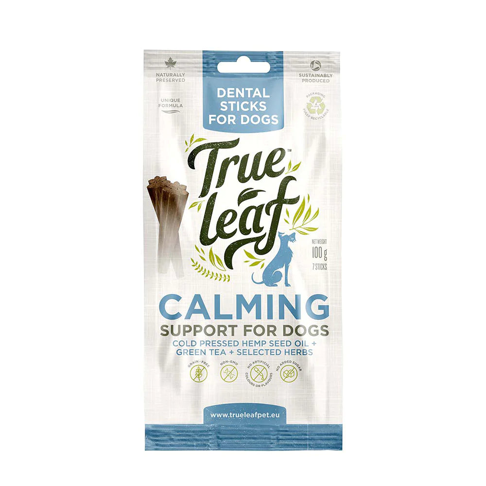 True Leaf Calming Dental Sticks for Dogs