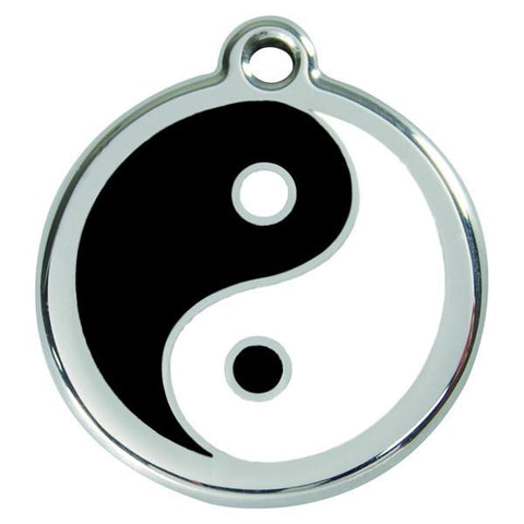 Red Dingo - Enamel Pet ID Tag - Ying & Yang
