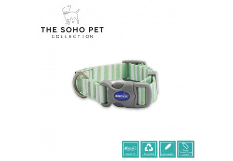 SOHO Pet Stripe Dog Collar