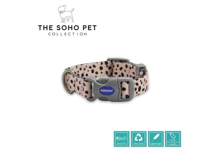 SOHO Pet Dalmatian Dog Collar
