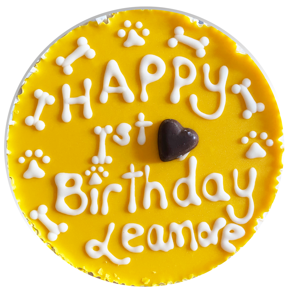 Personalised Dog Celebration Cake
