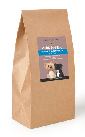 Wags & Whiskers Pork Dinner Grain Free Dry Food