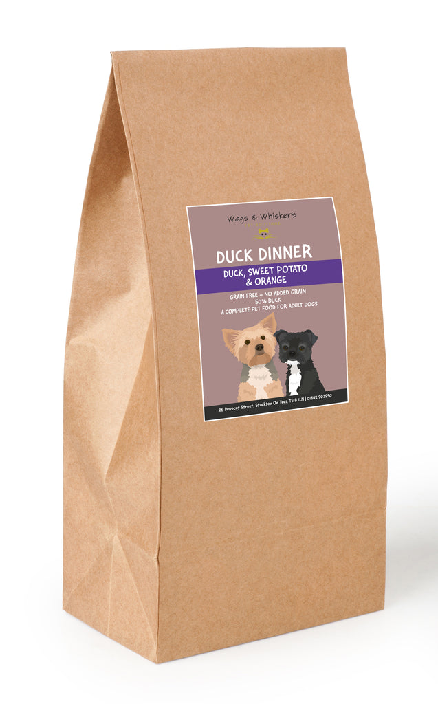 Wags & Whiskers Grain Free Duck Dinner
