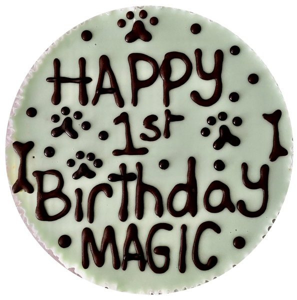 Personalised Dog Celebration Cake