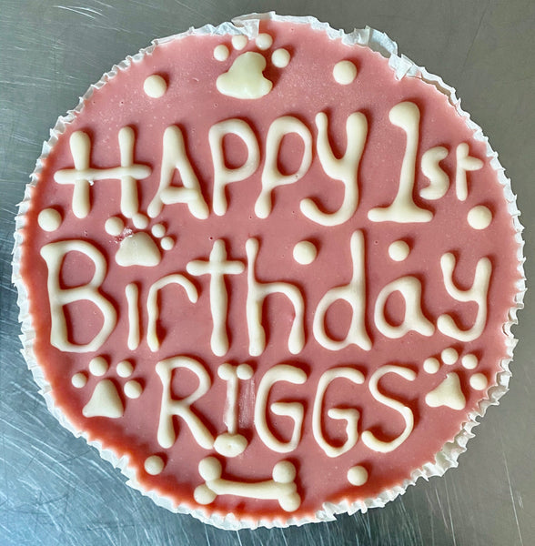 Personalised Dog Celebration Cake