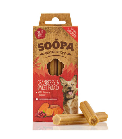 Soopa Cranberry & Sweet Potato Dental Sticks