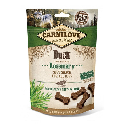 Carnilove Semi Moist Dog Treats - Duck with Rosemary 200g