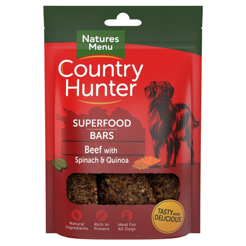 Natures Menu Superfood Bars (Beef with Spinach & Quinoa)