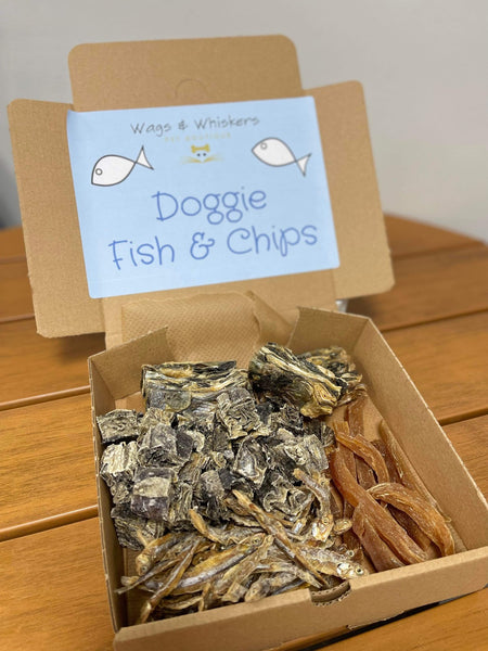 Doggie Fish & Chips Box