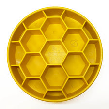 SodaPup Honeycomb Design e-Bowl Enrichment Slow Feeder Bowl for Dogs