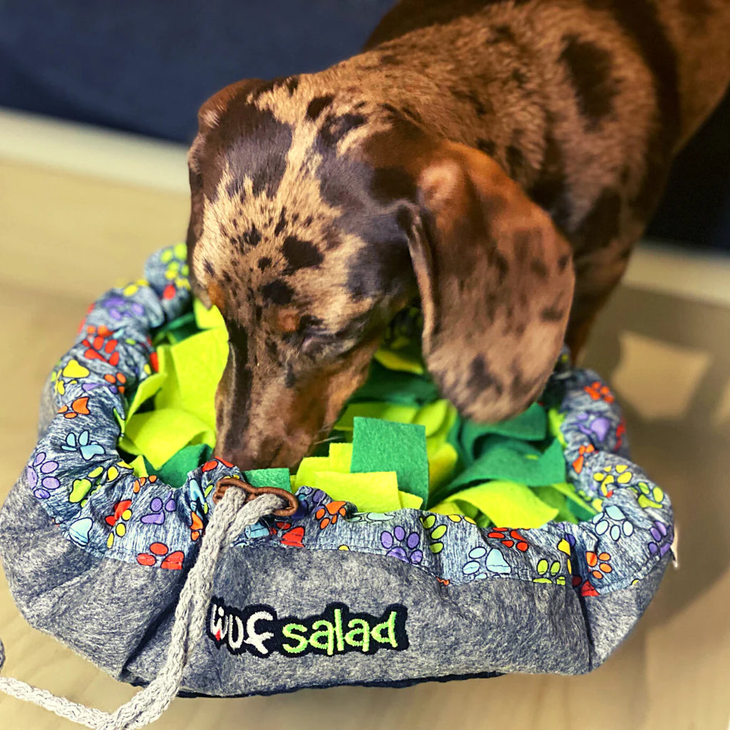 WufSalad - Snuffle Mat - Interactive Dog Toy - Puzzle