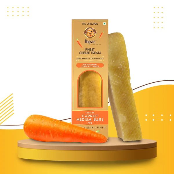 Dogsee Chew Carrot Flavoured Yak