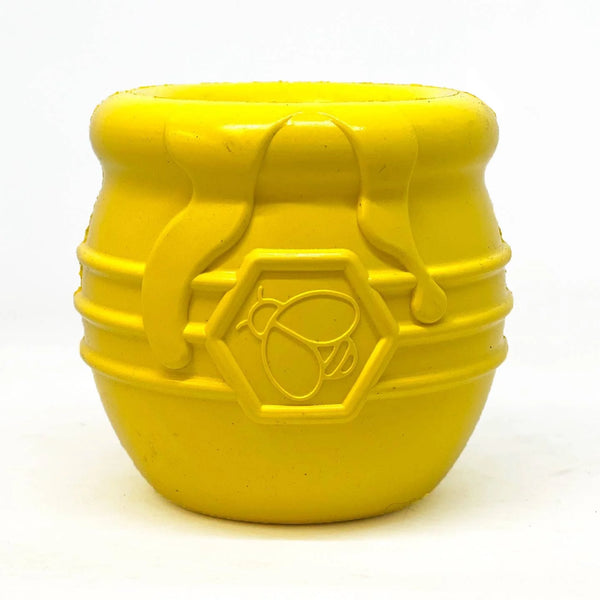 SodaPup Large Honey Pot Durable Rubber Treat Dispenser & Enrichment