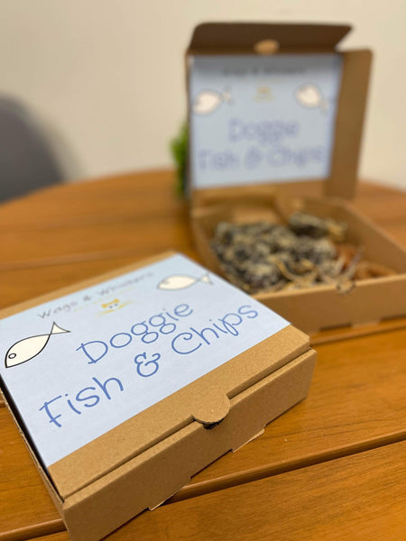Doggie Fish & Chips Box