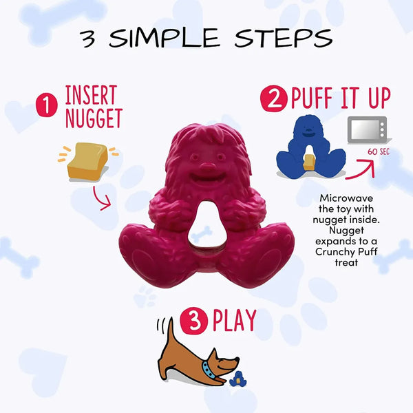 Dogsee Play Yeti Treat Toy